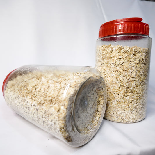 Himalayan Rolled Oats — Whole Grain Oat Flakes (जई)