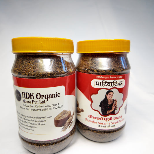 Til ko Dhulo Aachar — Organic Sesame Powder Pickle