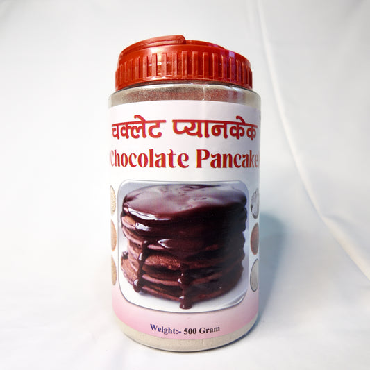 Organic Chocolate Pancake Mix — Himalayan Grain Blend (चक्लेट प्यानकेक)