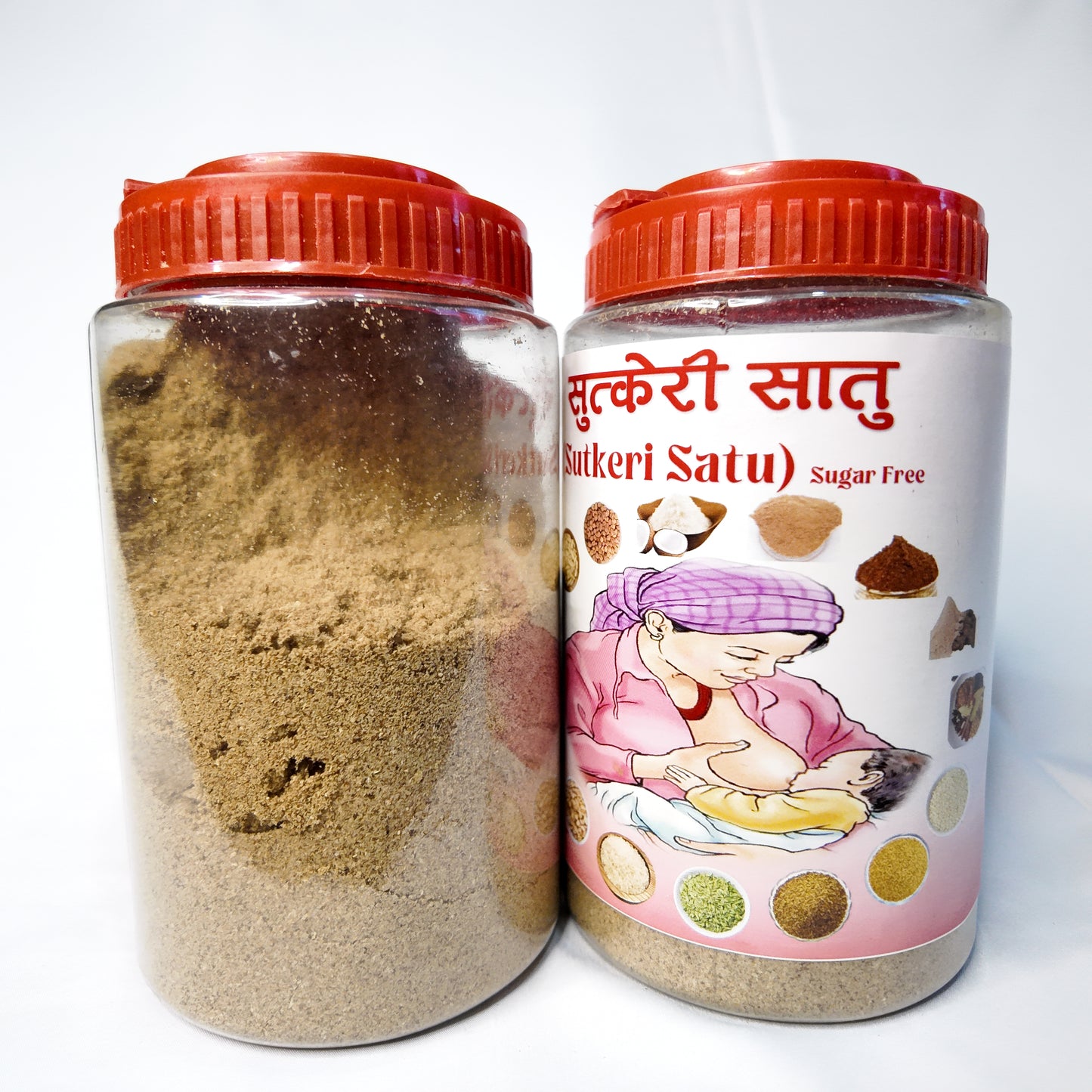 Sutkeri Satu — Traditional Nepali Postpartum Nutrition Powder (सुत्केरी सातु) — Sugar Free