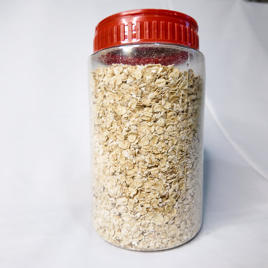 Himalayan Rolled Oats — Whole Grain Oat Flakes (जई)
