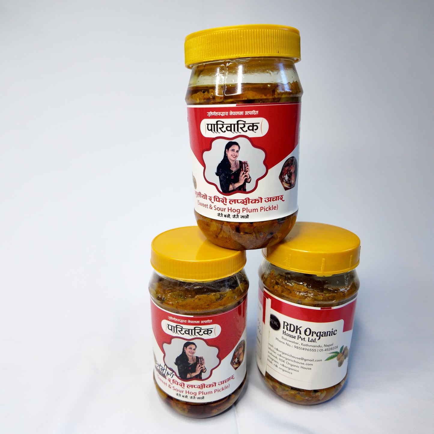 Amilo ra Piro Lapsi Aachar — Sour & Spicy Lapsi Pickle