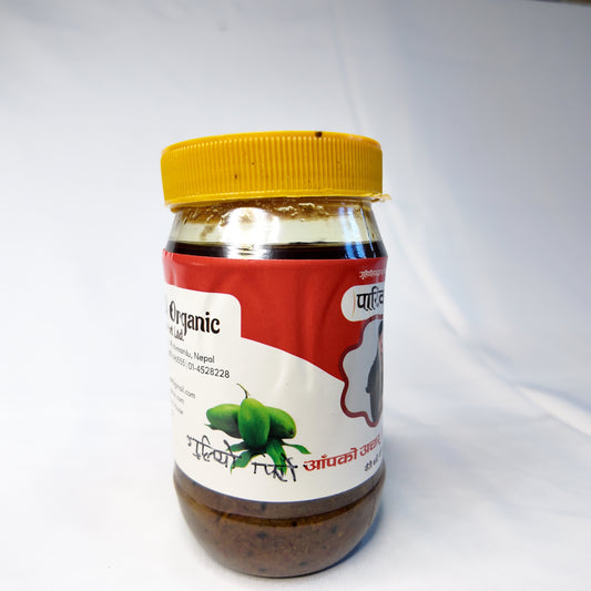 Gulio Piro Aap ko Aachar — Sweet & Spicy Mango Pickle