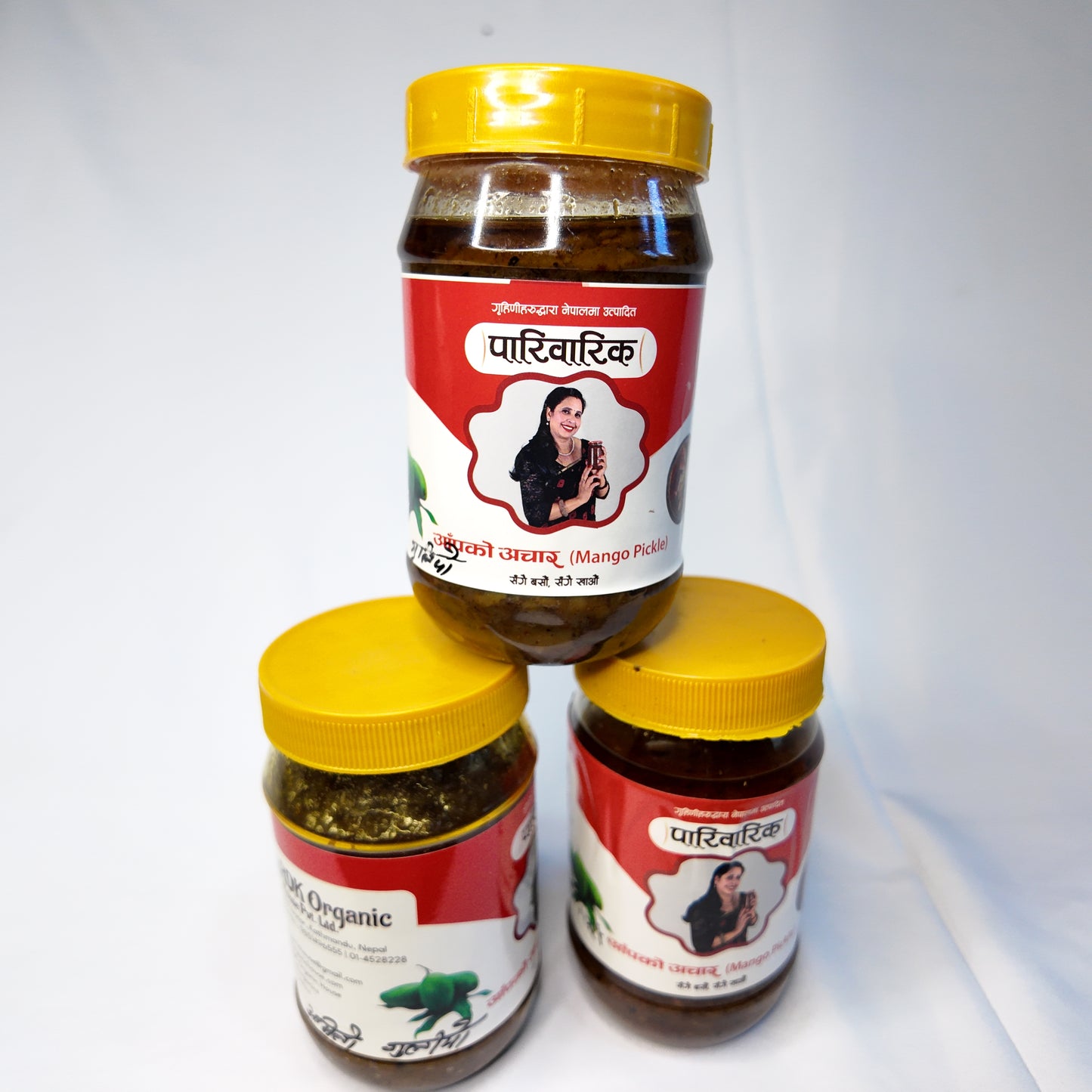 Gulio Piro Aap ko Aachar — Sweet & Spicy Mango Pickle