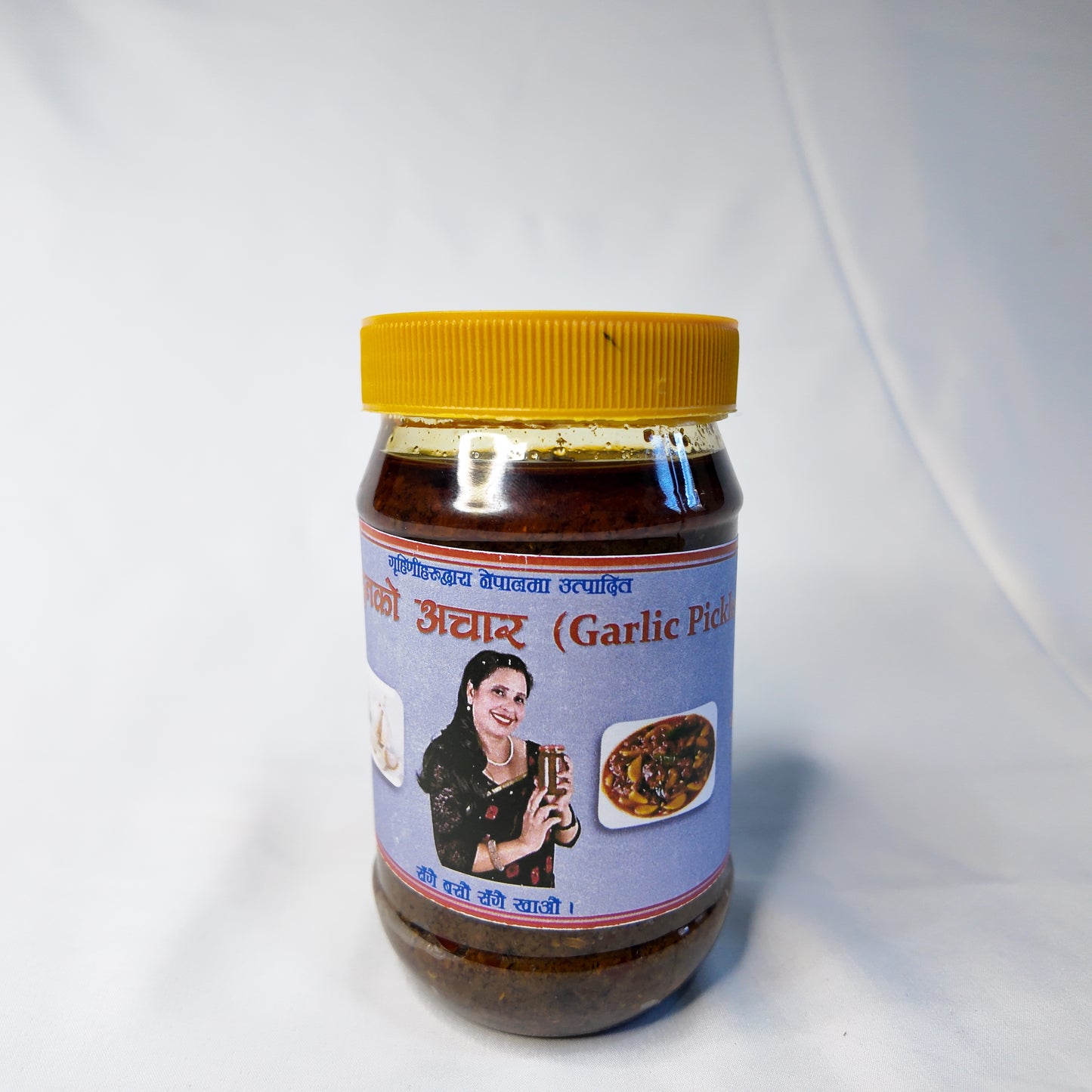 Lasun ko Achar — Organic Garlic Pickle