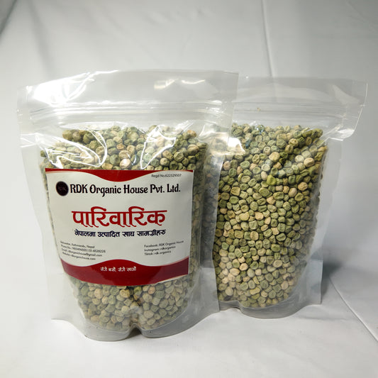 Hariyo Matar — Organic Dried Green Peas
