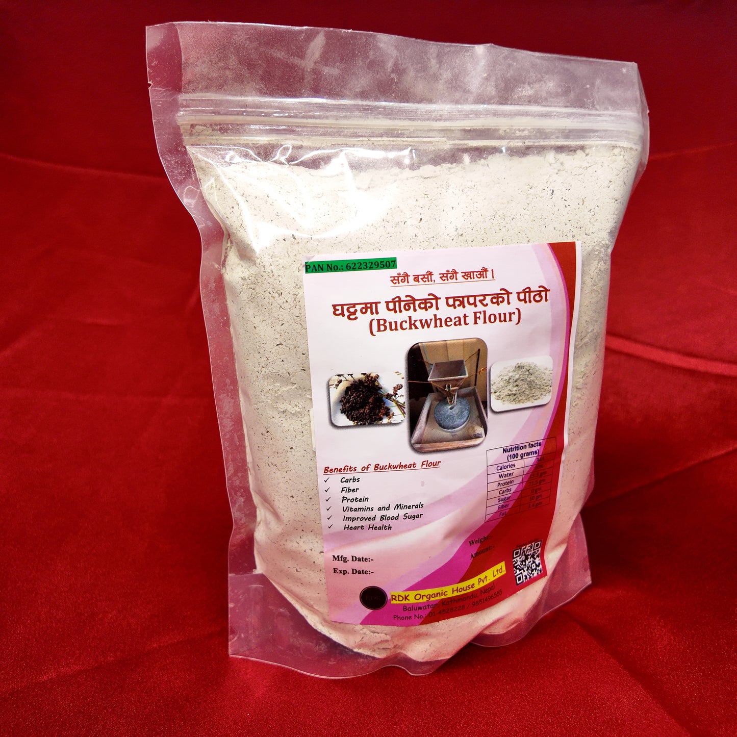 Fapar Pitho — Organic Buckwheat Flour